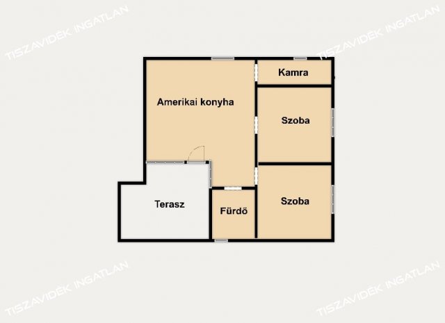 Eladó családi ház, Csataszögön 5.5 M Ft, 2 szobás