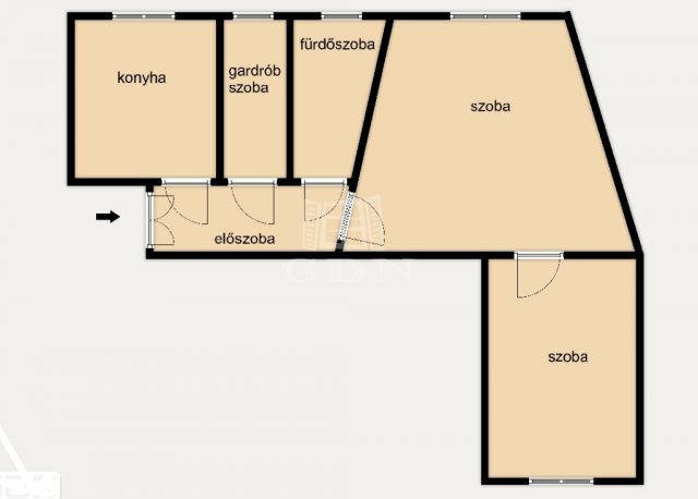 Kiadó téglalakás, albérlet, Budapesten, X. kerületben, 2 szobás