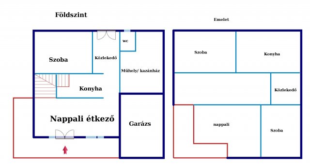 Eladó családi ház, Németkéren 34.99 M Ft, 5 szobás