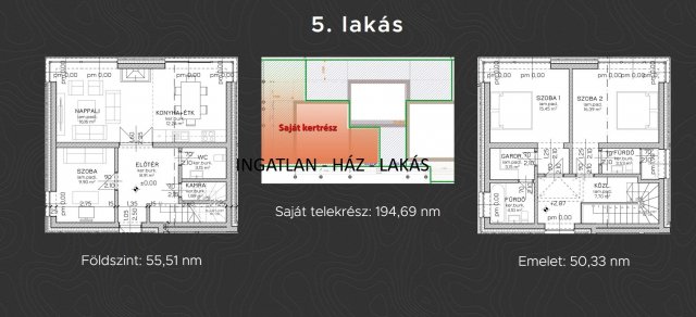 Eladó sorház, Balatonföldváron 125 M Ft, 4 szobás