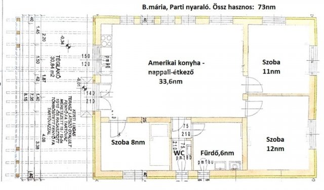 Eladó nyaraló, Balatonmáriafürdőn, Parti utcában 72 M Ft