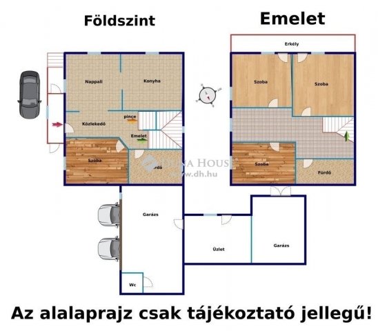 Eladó családi ház, Tóalmáson 89.9 M Ft, 5 szobás