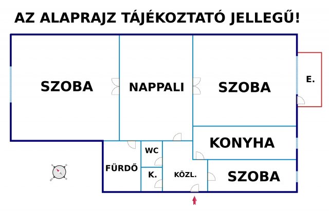 Eladó téglalakás, Budapesten, XI. kerületben 79.9 M Ft, 4 szobás