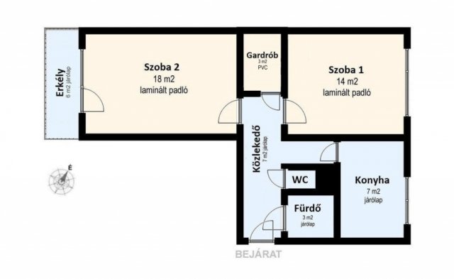 Eladó panellakás, Miskolcon, Felsőruzsin körúton 21.9 M Ft