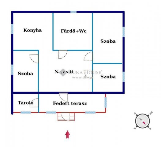 Eladó családi ház, Lakitelken 26.5 M Ft, 1+3 szobás