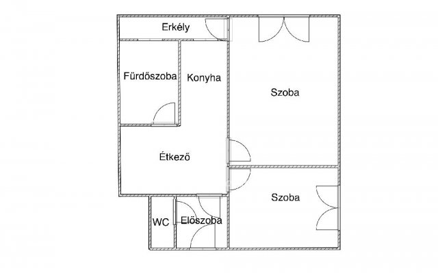 Eladó téglalakás, Egerben 38 M Ft, 1+1 szobás