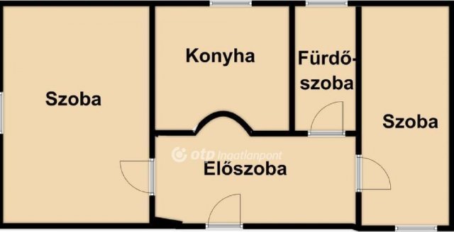 Eladó családi ház, Hajdúsámsonon 19.999 M Ft, 2 szobás