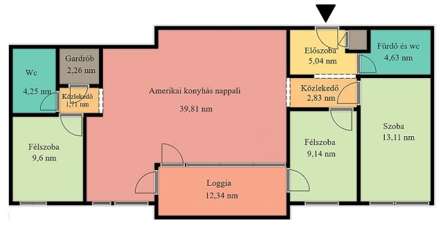 Eladó téglalakás, Budapesten, IV. kerületben 97.968 M Ft