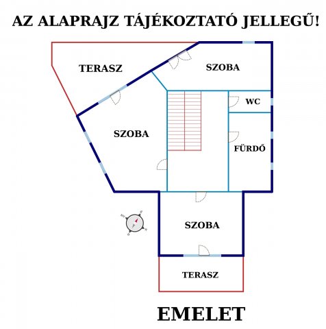 Eladó családi ház, Dabason 127.9 M Ft, 7 szobás