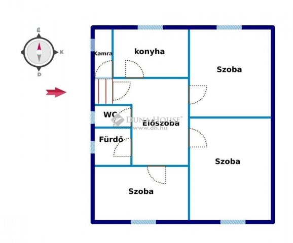 Eladó családi ház, Csákánydoroszlón 24.9 M Ft, 3 szobás