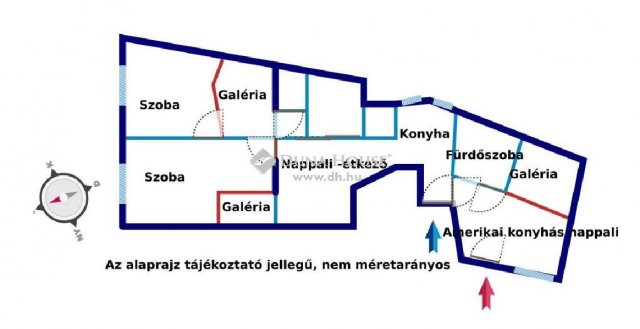 Eladó téglalakás, Budapesten, VIII. kerületben, Baross utcában