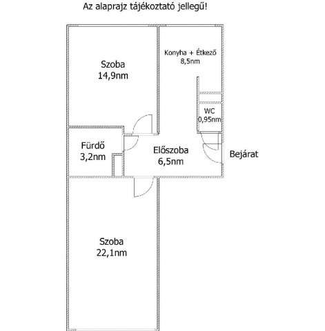 Eladó téglalakás, Budapesten, XX. kerületben 49.9 M Ft, 2 szobás