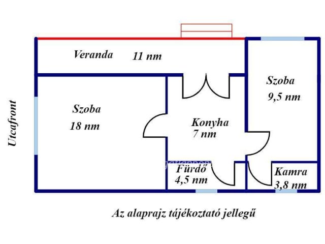 Eladó családi ház, Jászfényszarun 14.1 M Ft, 2 szobás