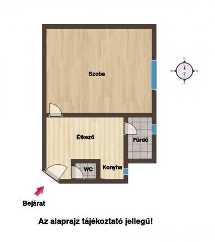Eladó téglalakás, Budapesten, XIII. kerületben 45.99 M Ft