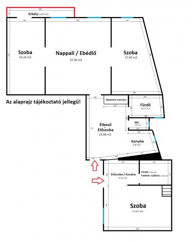 Eladó téglalakás, Budapesten, II. kerületben 159 M Ft, 4 szobás