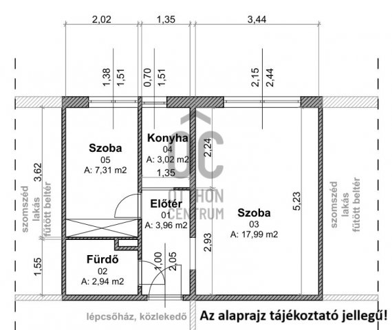 Eladó panellakás, Budapesten, X. kerületben 51.49 M Ft, 2 szobás