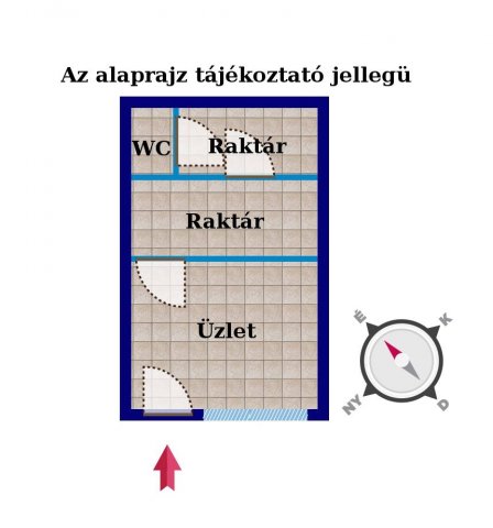 Eladó üzlethelyiség, Budapesten, VI. kerületben 29.9 M Ft