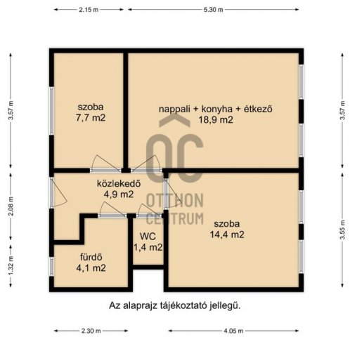 Eladó téglalakás, Nagykanizsán 35 M Ft, 2 szobás
