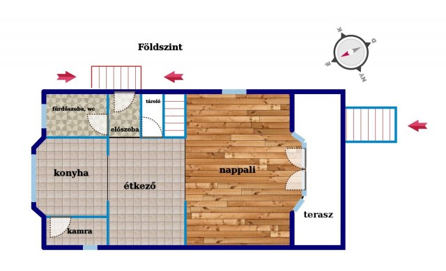 Eladó családi ház, Csömörön 125 M Ft, 4 szobás