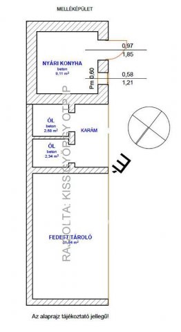 Eladó családi ház, Abádszalókban 12.9 M Ft, 2 szobás