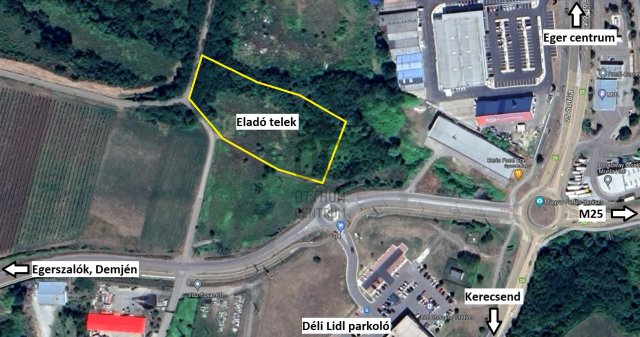 Eladó telek, Egerben 89 M Ft / költözzbe.hu