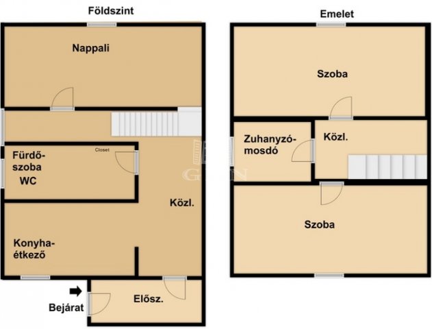 Eladó ikerház, Isaszegen 42.9 M Ft, 3 szobás