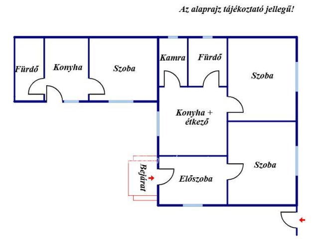 Eladó családi ház, Békéscsabán 39 M Ft, 3 szobás