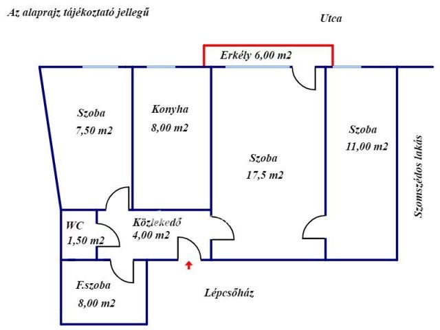 Kiadó téglalakás, albérlet, Gyulán 160 E Ft / hó, 1+2 szobás