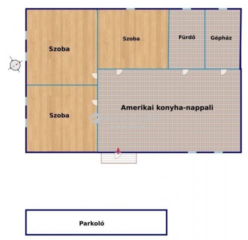 Eladó családi ház, Vecsésen 84.9 M Ft, 4 szobás