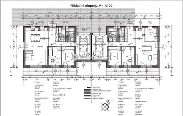 Eladó ikerház, Zsámbékon 99.9 M Ft, 1 szobás