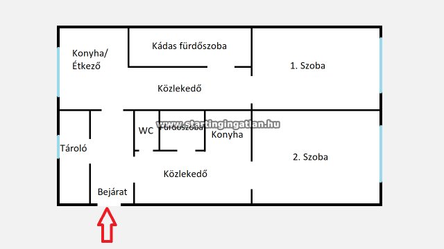 Eladó téglalakás, Budapesten, V. kerületben, Nyugati téren