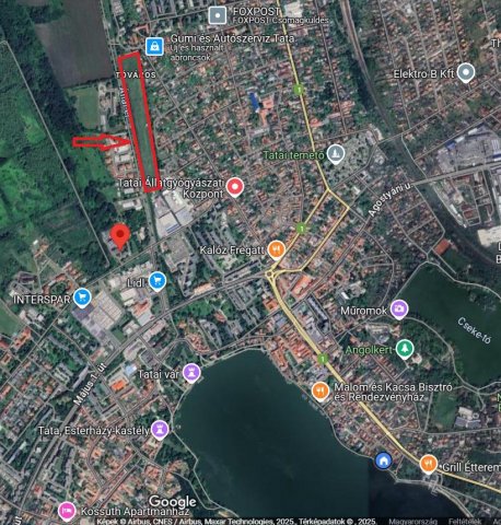 Eladó telek, Tatán 47.7 M Ft / költözzbe.hu