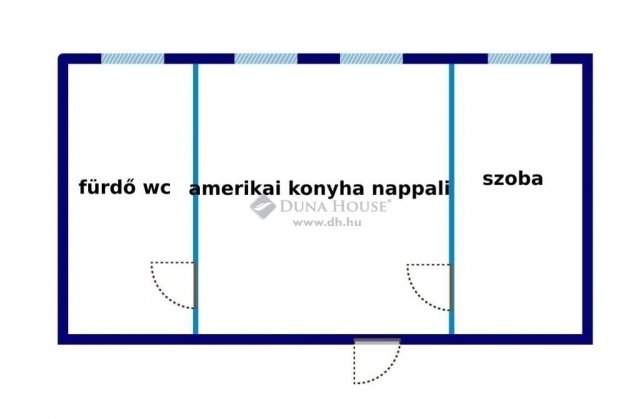 Eladó téglalakás, Pécsett 41.9 M Ft, 2 szobás