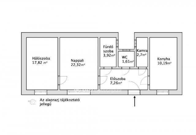 Eladó téglalakás, Budapesten, X. kerületben 45.9 M Ft, 2 szobás