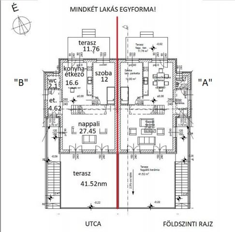 Eladó ikerház, Érden 139.9 M Ft, 5 szobás / költözzbe.hu