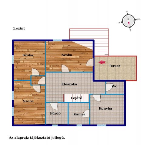 Eladó családi ház, Szombathelyen 80 M Ft, 8 szobás