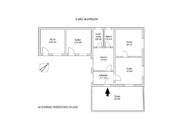 Eladó családi ház, Szigethalmon 56.5 M Ft, 2+1 szobás