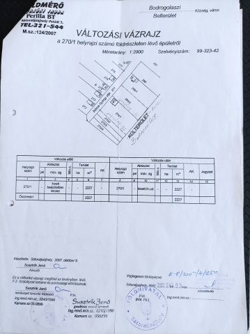 Eladó családi ház, Bodrogolasziban 12.9 M Ft, 1+1 szobás