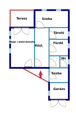 Eladó családi ház, Tápiószentmártonon 46 M Ft, 3 szobás