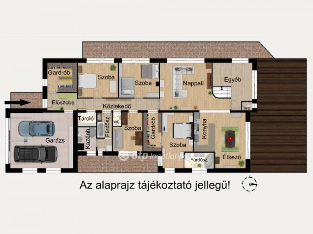 Eladó családi ház, Debrecenben 139 M Ft, 4+2 szobás