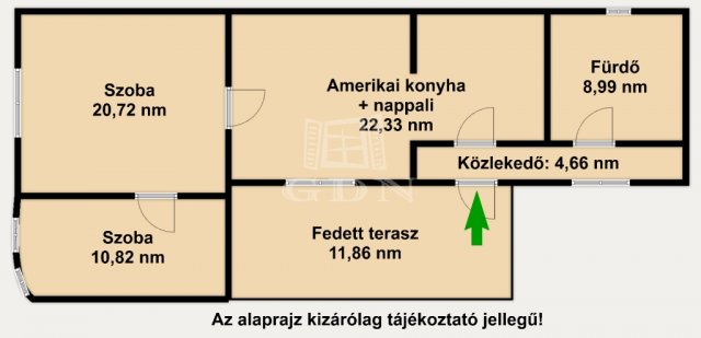 Eladó családi ház, Szarvasgedén 24 M Ft, 2 szobás