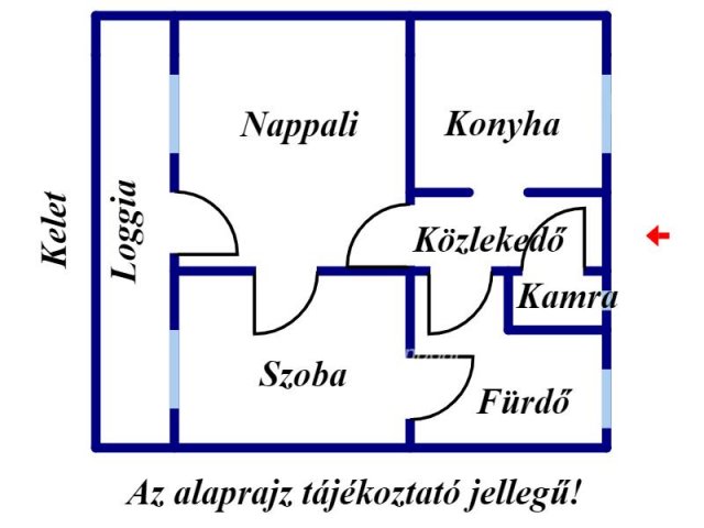 Eladó téglalakás, Nyíregyházán 29.9 M Ft, 2 szobás