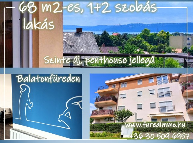 Eladó téglalakás, Balatonfüreden 97 M Ft, 3 szobás