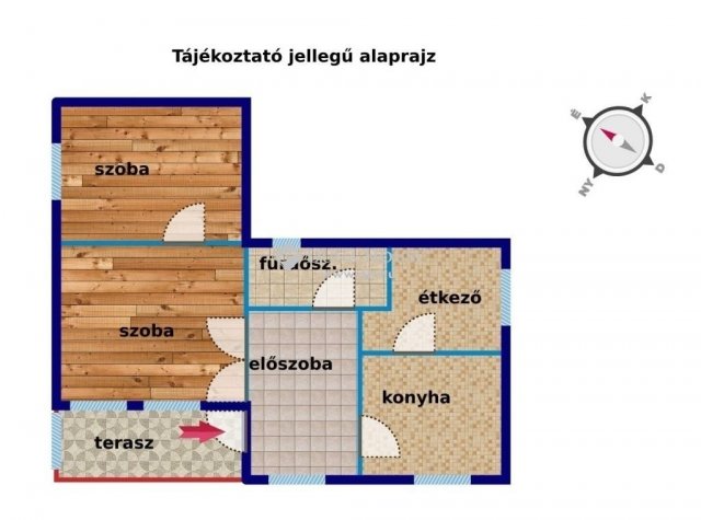 Eladó családi ház, Érden 49 M Ft, 2 szobás