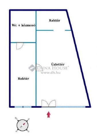 Eladó üzlethelyiség, Debrecenben 28.2 M Ft / költözzbe.hu