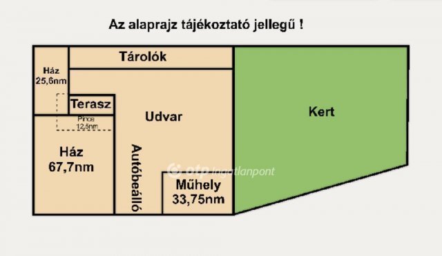 Eladó családi ház, Sóskúton 64.9 M Ft, 5 szobás