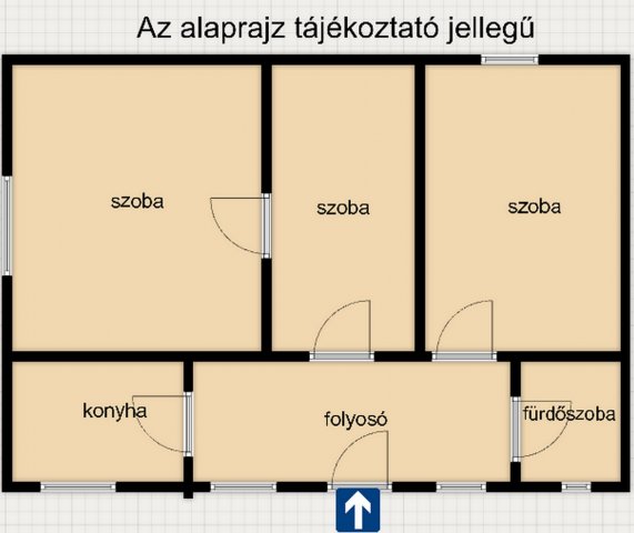 Eladó családi ház, Kiskunmajsán 9.7 M Ft, 3 szobás