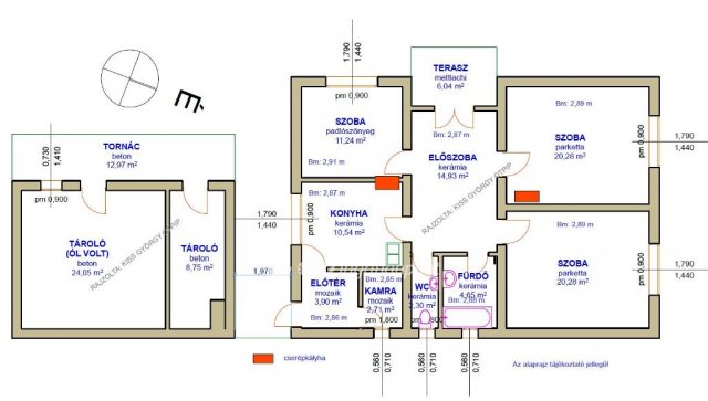 Eladó családi ház, Nagyivánon 9.5 M Ft, 2+1 szobás