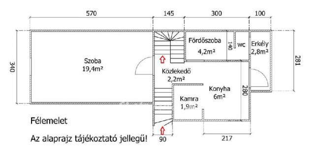 Eladó családi ház, Kecskeméten 89.9 M Ft, 7+1 szobás