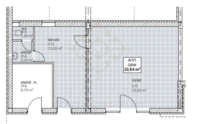 Eladó üzlethelyiség, Balatonlelleén 42.5 M Ft, 1 szobás